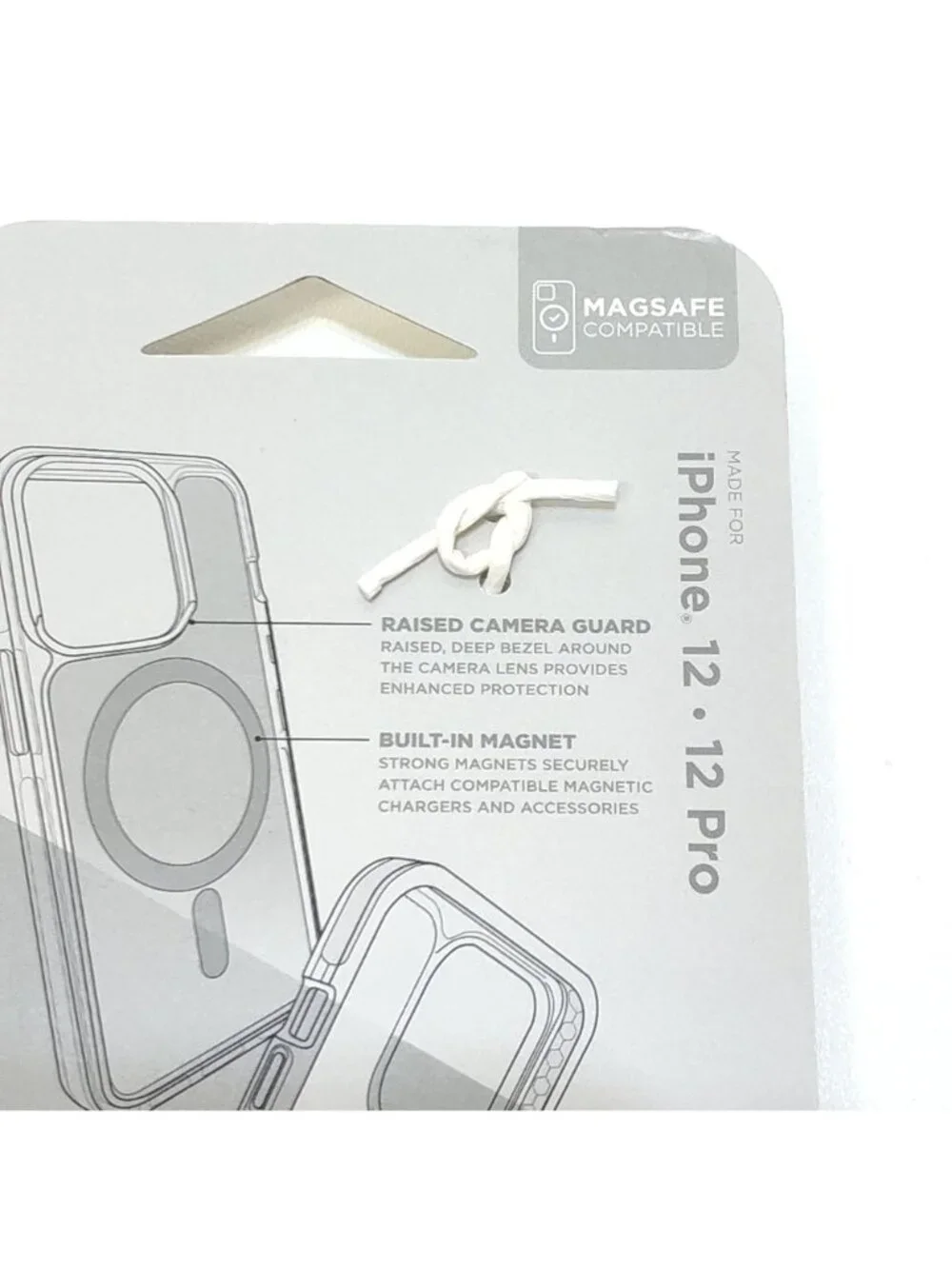 iHome Velo Case For iPhone 12 / 12 Pro MagSafe Compatible 10 Ft Drop Protection